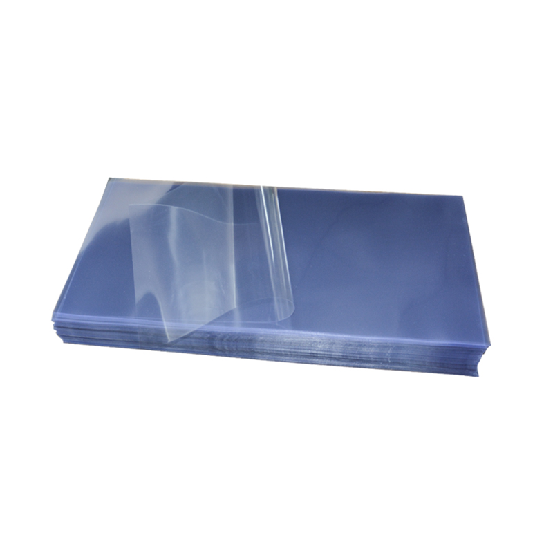 350 mikron A4 størrelse gennemsigtig varme PVC plastfilm