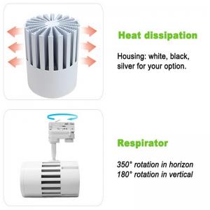 2 3 4 - adapter 20 w 30w 40w 50w magnetisk sted cob førte spor let