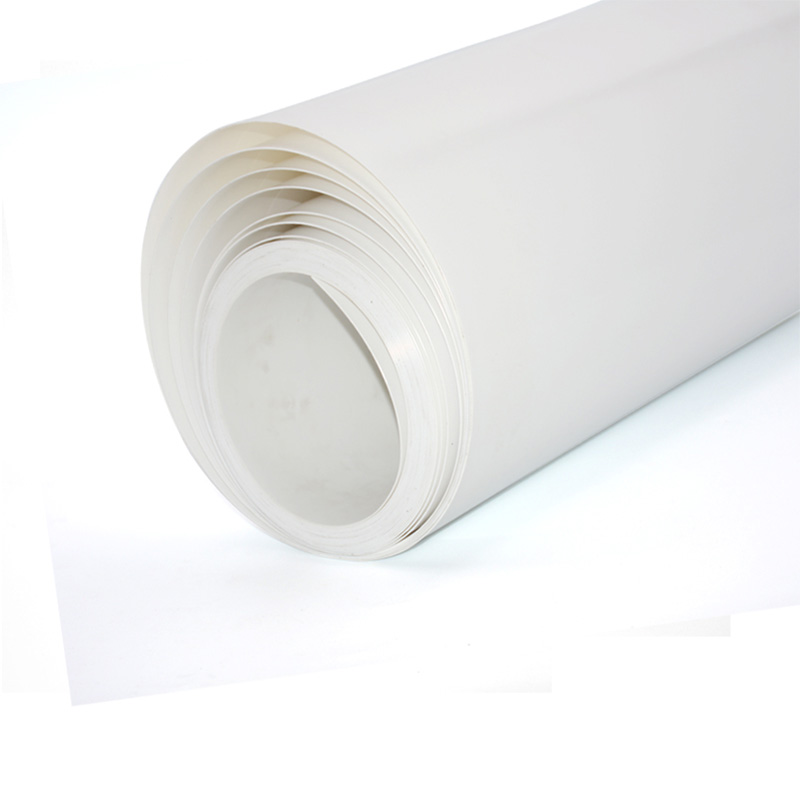 0,7 MM Tykt Hvid Matt Vakuum Presse Thermoforming Plastic PP Sheet In Roll