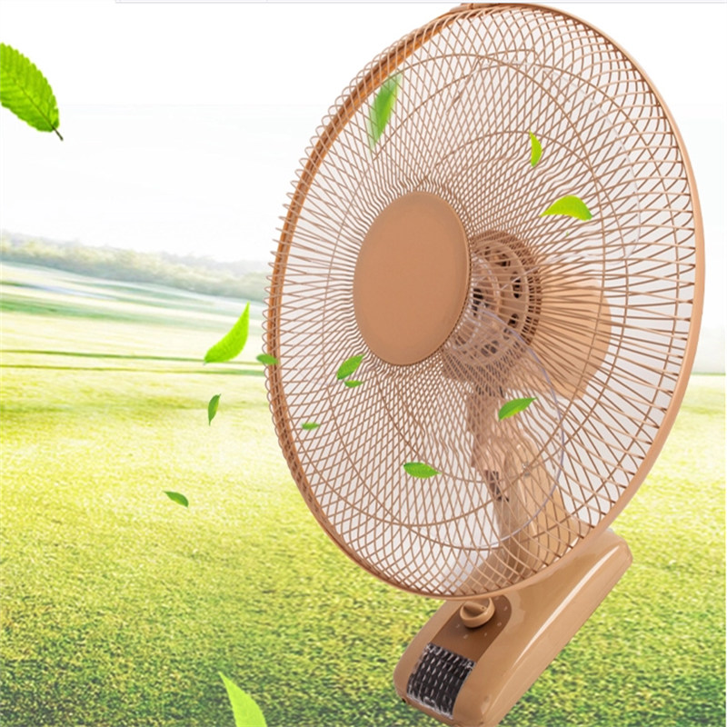 Høj effektivitet OEM Wall Fan 16/18 tommer Kraftig luftstrøm PP Blades Ceiling Fan