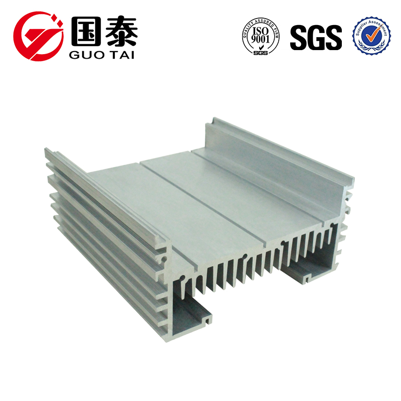 Varmepumpe aluminium profil LED profil ekstrudering aluminium ramme fremstilling vægt af aluminium sektion