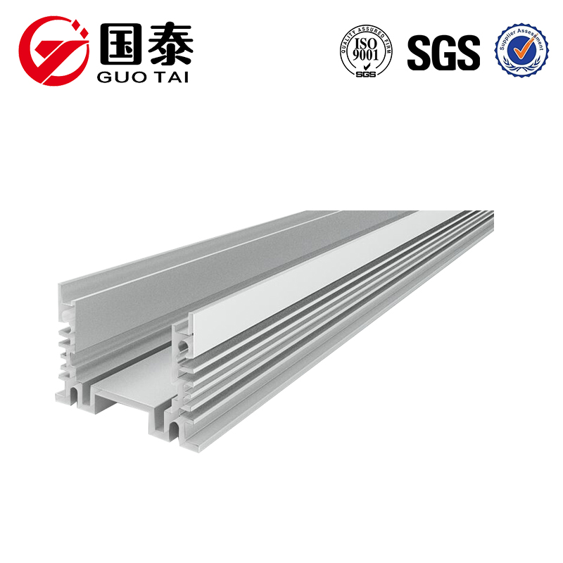 Varmepumpe aluminium profil LED profil ekstrudering aluminium ramme fremstilling vægt af aluminium sektion