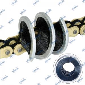 Brugerdefineret Engroshandel Alle industrielle børstebørstebørster Ruller Spiralbørste Hæftebørster til Debarring Polering