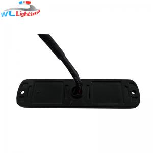 SMD 12V 24V 6W Surface Mount 12 LED Mini Strobe Advarsels Grill Blinkende Lys