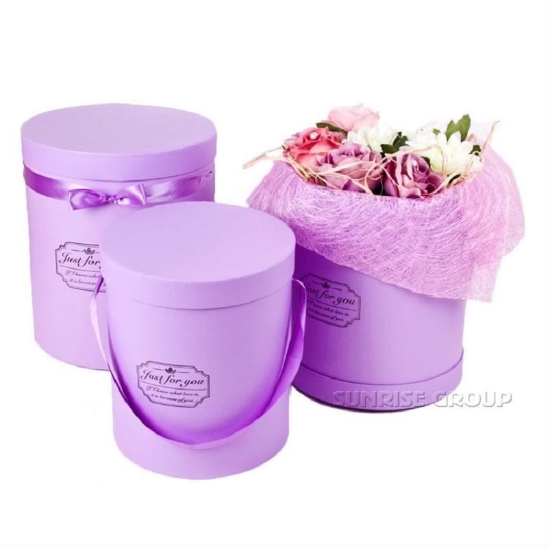 Brugerdefineret logo-udskrivning Blomsterboks i ren farve