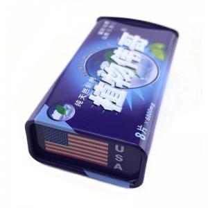 Fabrik engros lille rektangulær mynte slik tin boks