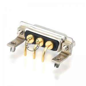 højstrømseffekt 3W3 højre vinkel type kvindelig d-sub-stik