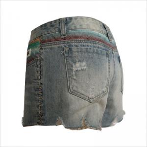 Flot design rip denim kort WS001