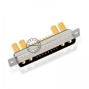 professionel fanfabrikant af høj effekt D-SUB 21W4 male loddetype stik