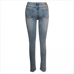 blegemiddel vaske kvinder skinny jean WS1006