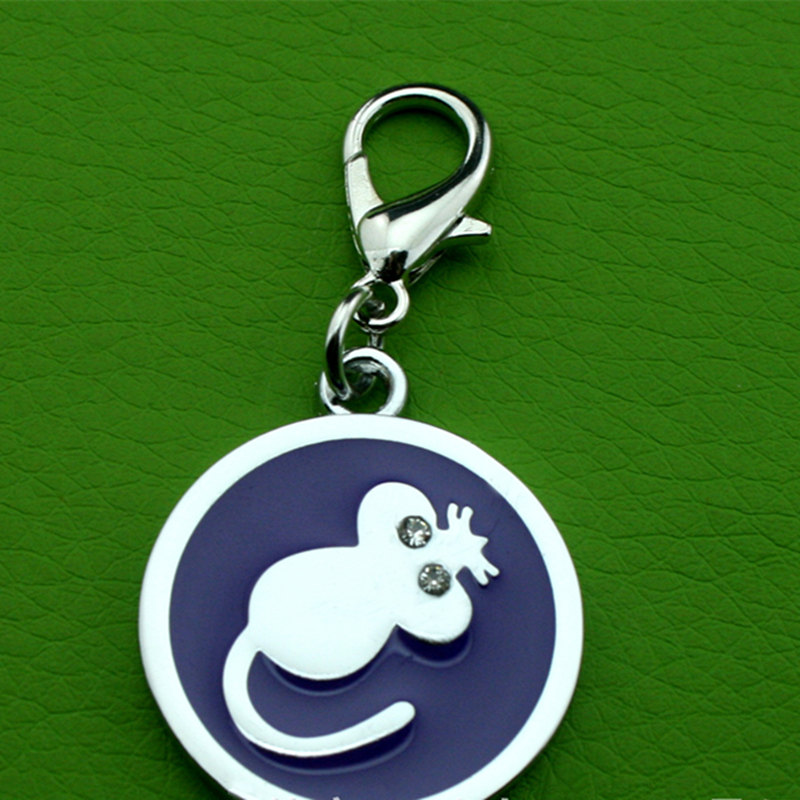 Et hundemærke Animal Collar Tags Identifikation Tags