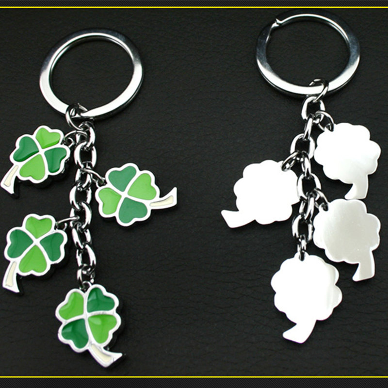 Engros Zink Alloy Sød Carabiner Nøglering Die Casting og Polering Nøglering