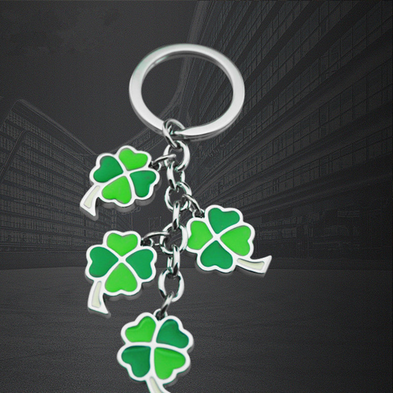 Engros Zink Alloy Sød Carabiner Nøglering Die Casting og Polering Nøglering