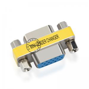 d sub 15 pin vga gender changer kvinde til kvinde til pc