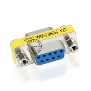 9 pin d sub female serial rs232 kønsbytter adapter
