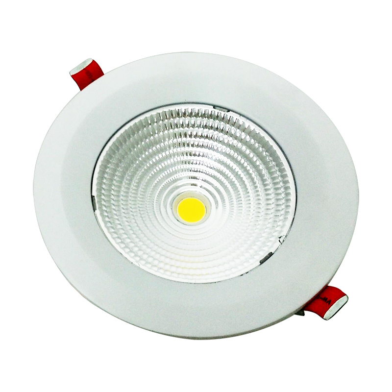 Hvid COB LED indbygget dæmpbar downlight OEM ledet ned lys indendørs belysning