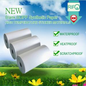 Høj temperatur klistermærker, vinylklæbende etiket til dækbrug