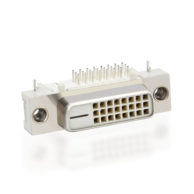 Hot selling 25 Pin DVI 90 graders stik til Kina leverandør