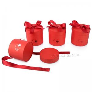 Skræddersyet karton luksuriøs rund chokoladehatkasse