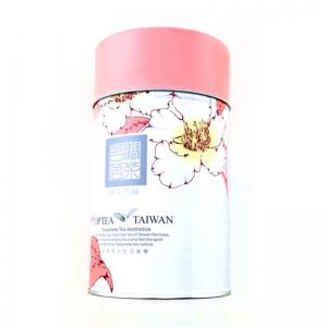 Lufttæt rund tin boks med dobbelt låg