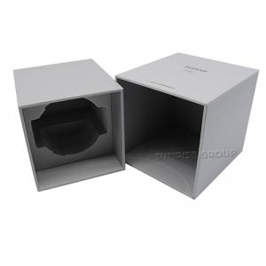 Tilpasset karton Sølvfolie Logo Watch Packaging Box