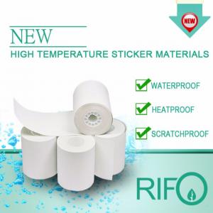 Termisk overtrukket papirlogistik etiket Stregkode etiket klistermærker