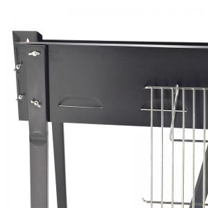 Hot selling udendørs folding camping kul bbq kylling rotisserie grill