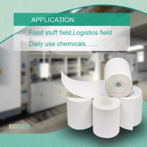 Rtm-75 højfølsom termisk BOPP-syntesepapir til zebra-stregkoder