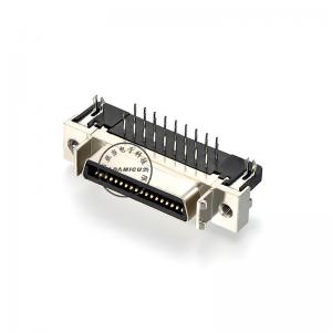 Top standard SCSI 36 pin CN female connector zink legering