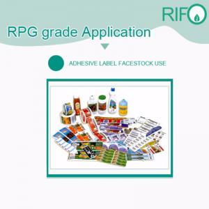 Offset Printbar, UV-printbar, fleksibel printbar syntetisk papir til personlig plejeprodukter