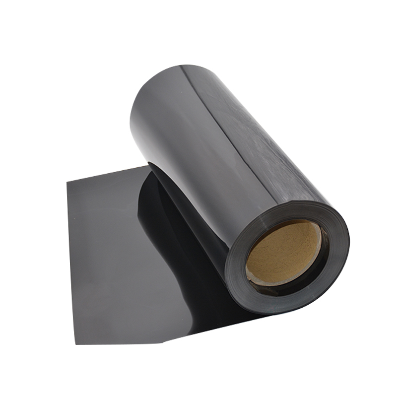 Bedste kvalitet Sort Super Thin Beskyttende Custom Cut Stiv PVC PET Film Polyester Film