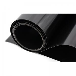 Stiv sort High Impact Colour PS Polystyren HIPS Plastic Sheet Flexibel 1MM