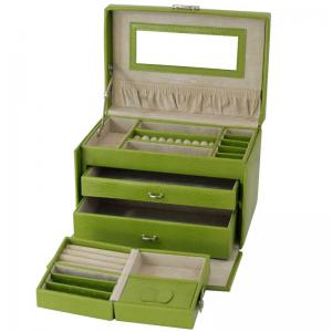 læderet smykkeskrin