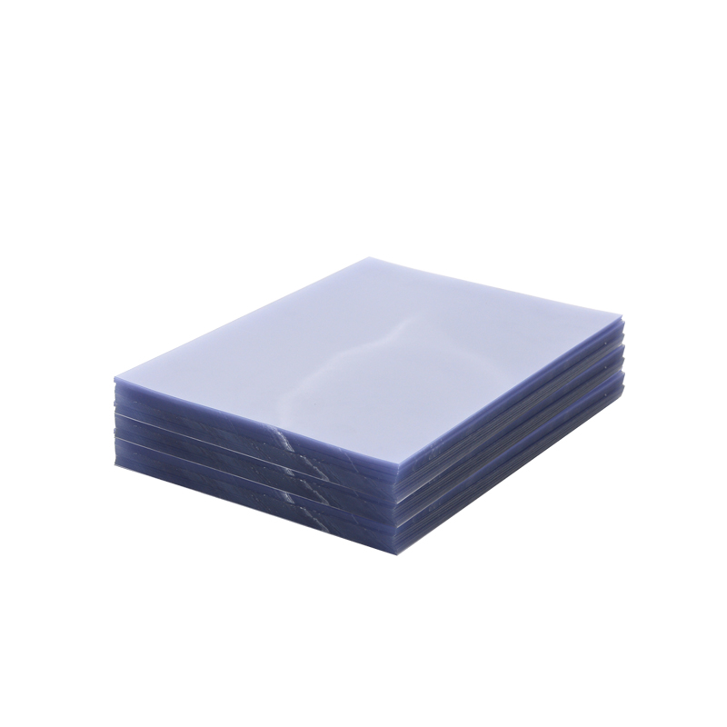 1 mm trykt emballage Højglans Fleksibel Printbar gennemsigtig plast PVC stiv arkrulle til offsettryk