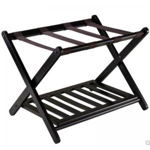 træbagageholder med hylde