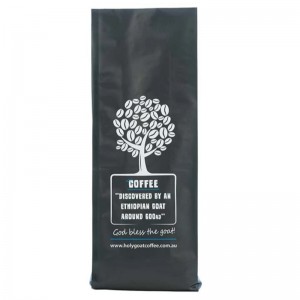 skødforsegling med sladderpose til te kaffe og kæledyr mad