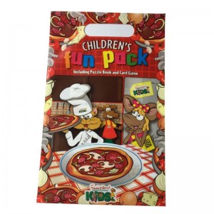 fuld udskrivning af plasticindpakningsposer med dysehåndtaget