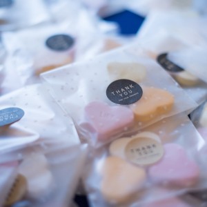 OPP CPP PE Selvklæbende top frostet pakke plastforseglingspose til slik cookie