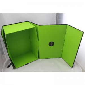 magnet foldbar papir gaveemballage æske med bånd