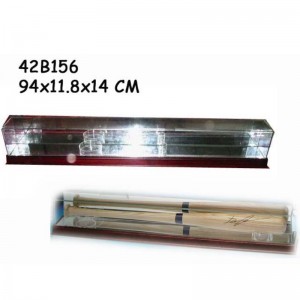 Glas Baseball Bat-display