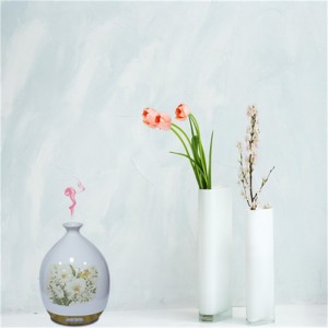 130 ml Elektrisk luft frisk traditionel skønhed keramisk blomst aroma diffusor