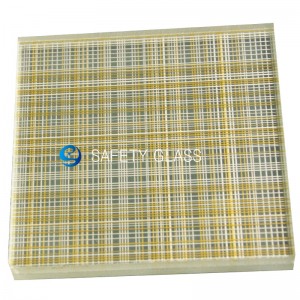 Ny ankomst vægdekoration udskåret mønster glasplade til bygning vægdekoration