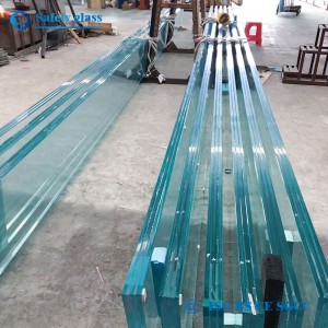 brugerdefineret størrelse stort hærdet glas / jumbo-laminerede glasplader til vinduer