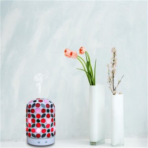 engros alibaba mosaikglas aroma æterisk olie diffusor befugter
