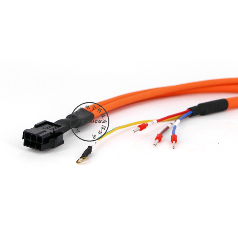 elektriske kabelgrossister ASD-A2-PW0103-G Delta-servomotorkabel