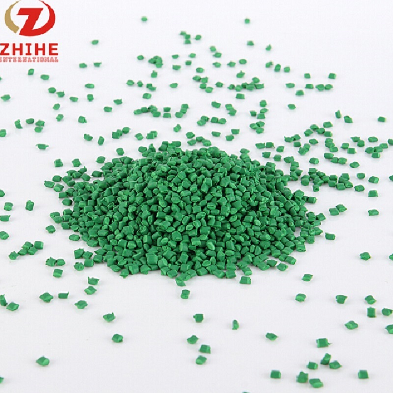 PP grøn masterbatch til plastprodukter