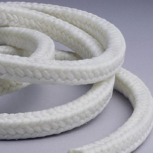 Grafit pakning med kulfiber hjørner