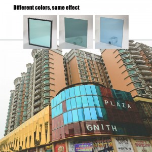 Isoleringsglas af gardinvæg i høj kvalitet er belagt med 24 k guld og andre farver samt fleksibelt buet isoleringsglas