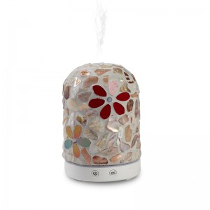 Ny produktidee 2018 mosaik blomsterglas aromaolie diffusor