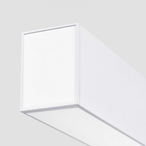 High Lumen LED Arkitektonisk Lineær Smd2835 Stilfuld LED-belysning 6063-T5 Aluminium LED-lys